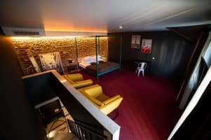 Отель Срібні лелеки. Люкс  LOFT з ліжком розміру King size та диван-ліжком 5